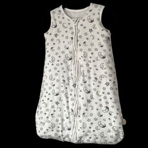 Mosebears Sleep Sack Moon Print Wearable Blanket